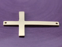 Gold Filled Large Cross Stamping Link