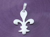 Sterling Silver Fleur De Lis Charm