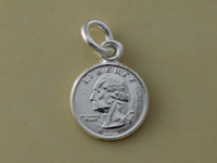 Tiny Quarter Charm