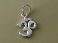 Sterling Silver Ohm Charm
