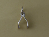 Small Wishbone Charm