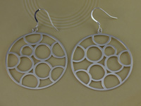 Bubbles Round Hoop Earrings