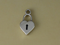 Lock Heart Charm