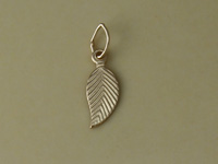Gold Filled Leaf Charm