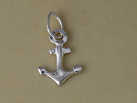 Silver Small Anchor Charm