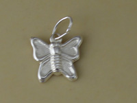 Silver Butterfly Charm