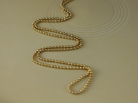 Vermeil 1.5mm Bead Chain