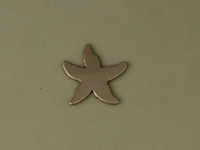 Gold Filled Starfish Stamping Blank