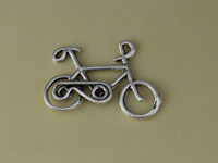 Wire Bicycle Charm