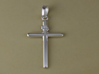 Plain Large Cross Charm or Pendant