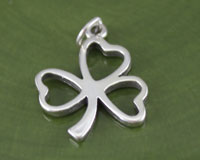 Three Leaf Shamrock Charm