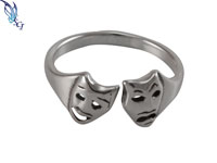 Theatre Masks Adjustable Ring