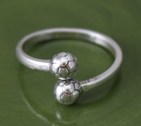 Soccer Balls Adjustable Ring