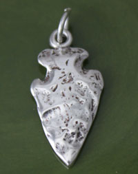 Sterling Silver Arrowhead Charm