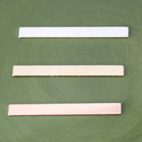 Rectangle Skinny Bar Stamping Blank