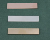 Long Bar Stamping Blank