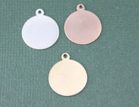 14mm x 12mm Round Stamping Blank