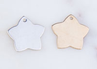 Star Flower Design Stamping Blank