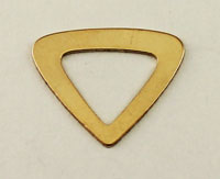 Gold Filled Triangle Cutout Stamping Blank