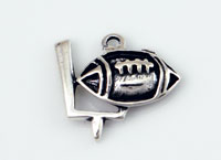 Football with Field Goal Charm