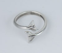 Dolphin Tail Ring