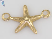 Gold Filled Starfish Link Connector