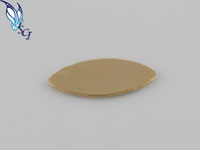 evil eye, stamping blank, gold filled, 24 gauge, design stamping blank