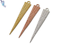 Textured Spike Pendant
