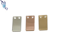 Mini Rectangular Tag with Two Holes