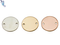 13mm Round Disc with Two Holes