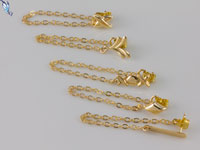 Gold Filled Chain Earrings