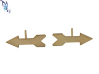 Gold Filled Arrow Earrings