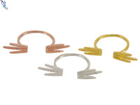 Trident Adjustable Ring