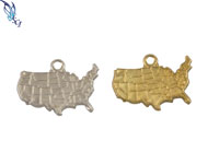 Lower 48 States Charm