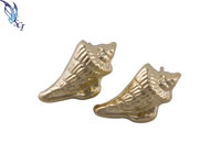 Gold Filled Seashell Earrings