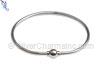 7 Inch Flex Bangle with Threaded Ball
