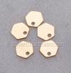 6mm Tiny Hexagon Pendant
