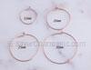 Rose Gold Filled Hoop Earrings