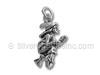 Sterling Silver 3D Witch Charm