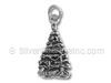 Sterling Silver Flat Christmas Tree Charm
