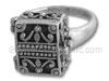 Silver Prayer Box Ring