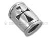 Silver Spacer with Cross