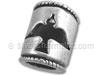 Silver Spacer Bead with Dove