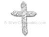 CZ Cross Pendant