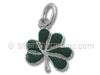Enamel Shamrock Charm