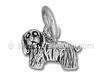 Wholesale Silver 3D Cocker Spaniel Dog Charm