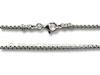1.5mm Venetian Silver Box Chain