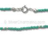 16" Turquoise Seed Beads Necklace