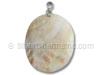 Shell with Silver Bail Pendant