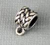 Silver Basketweave Finding Ring